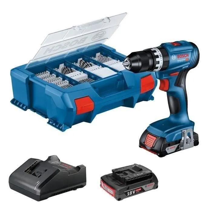 Bosch Professional GSB 18V-45 Perceuse-visseuse à percussion sans fil brushless