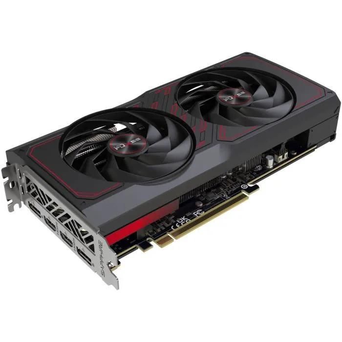 SAPPHIRE Carte graphique PULSE AMD RADEON™ RX 7600 XT GAMING OC GDDR6 DUAL HDMI