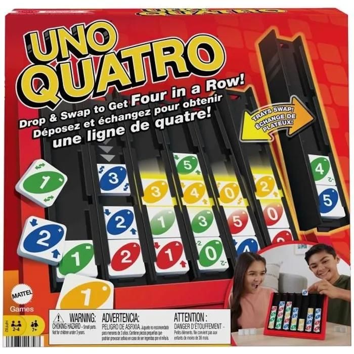 Uno Quatro Mattel Le Jeu - vue 4