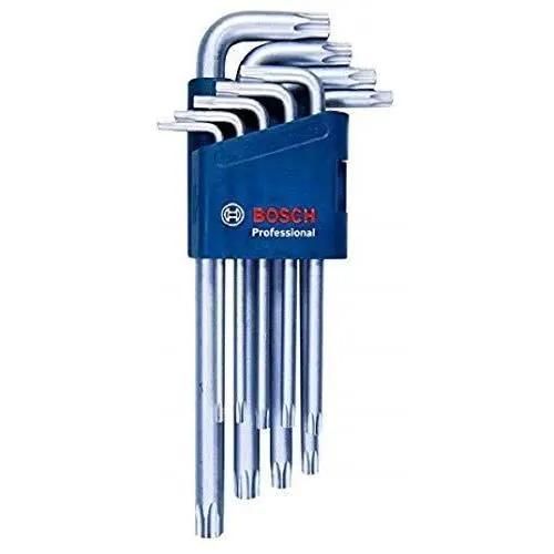 Bosch Jeu de Clés Allen TORX 9 Pièces - vue 3