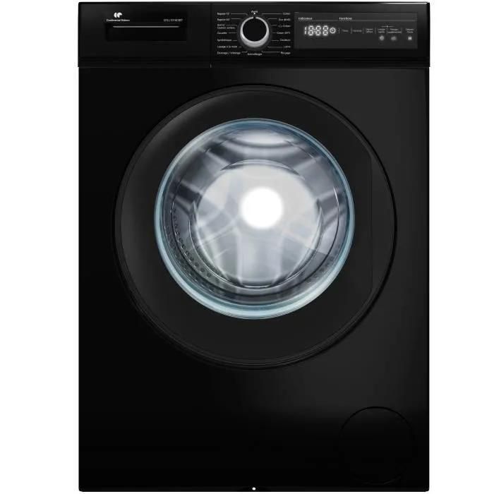 Lave linge hublot CONTINENTAL EDISON CELL10140IBT 10kg Largeur 59 6 cm Classe A 1400 trs moteur induction - vue 2