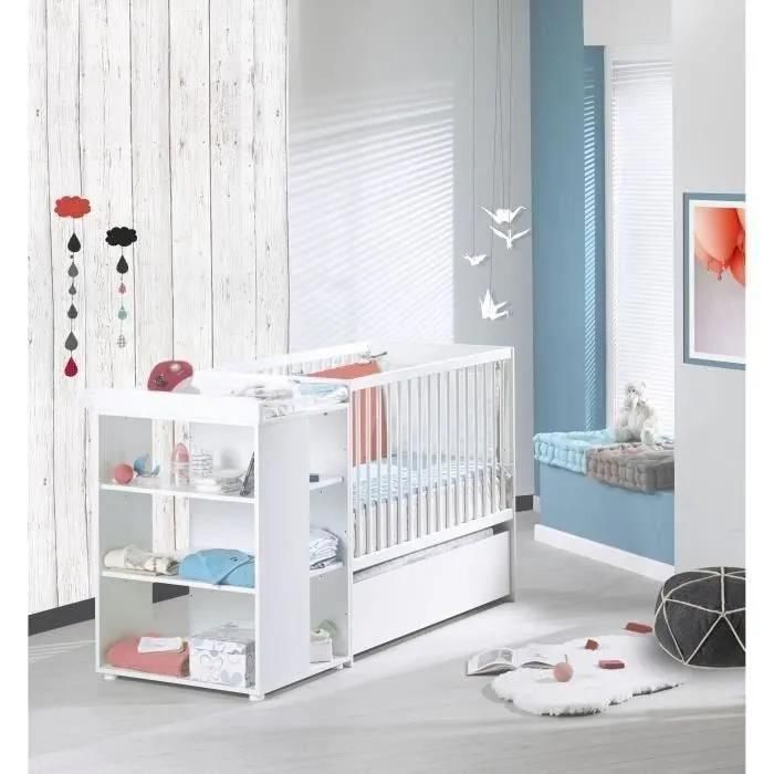 SAUTHON ELOI Lit Combiné 3 en 1 Évolutif 60 x 120 en 90x190 cm - vue 2