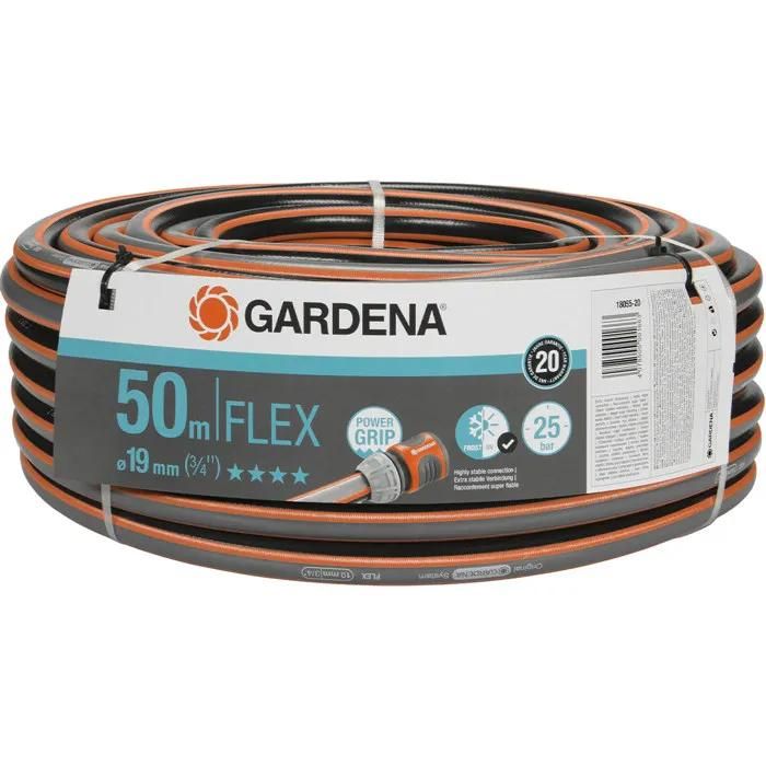 GARDENA Tuyau d'arrosage Comfort FLEX – Longueur 50m – Ø19mm – Anti nœud et indéformable – Garantie 18055 20 - vue 2