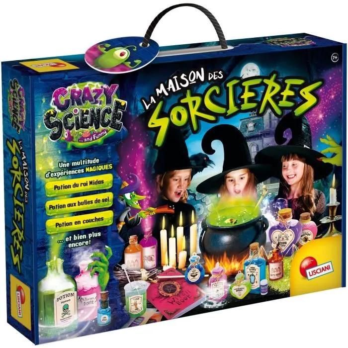 Kit magique LISCIANI Crazy Science Maison des sorcières Expériences et potions Découvertes originales - vue 2