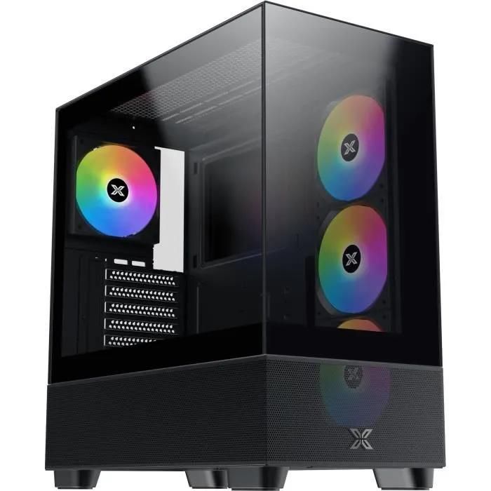 Boîtier PC Moyen Tour sans alim XIGMATEK Endorphin Air V2 E ATXATX 4x120mm A RGB USB C3.02.0 Verre trempé Neuf - vue 4