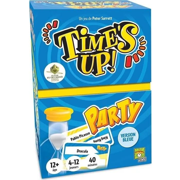 Time's Up Time's Up Party Version Bleue