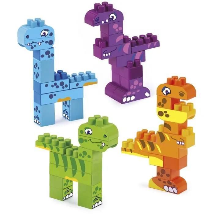 Ecoiffier Coffret Dinosaures 150 Pièces Abrick