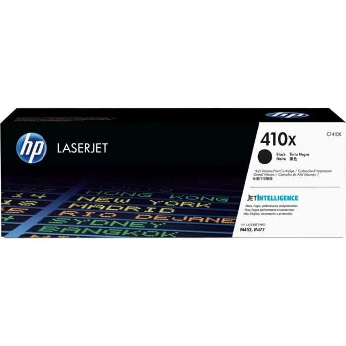 HP 410X - À rendement élevé - noir - original - LaserJet - cartouche de toner (CF410X) - pour Color LaserJet Pro M452, MFP M377, MFP M477