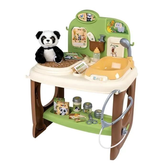 Smoby Centre Vétérinaire Zoo 1 peluche Panda Nombreux accessoires et fonctions - vue 2