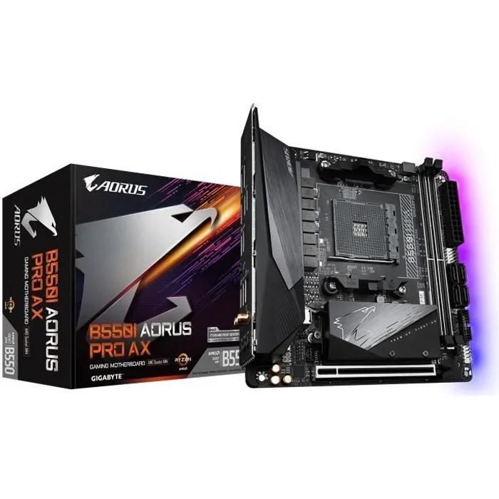 Carte mère Gigabyte B550I AORUS PRO AX - vue 4