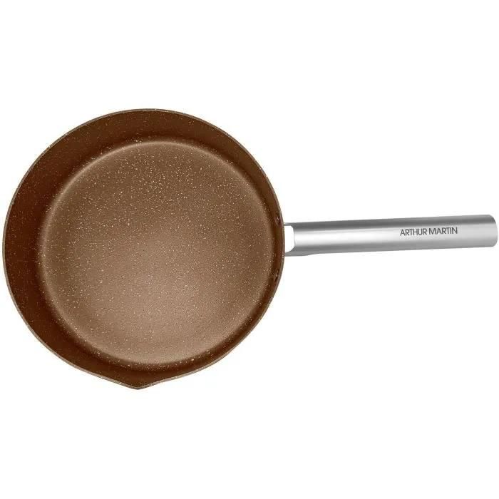 Sauteuse ARTHUR MARTIN AM3542 28 cm avec couvercle Aluminium Forgé Tous feux dont induction + four - vue 2