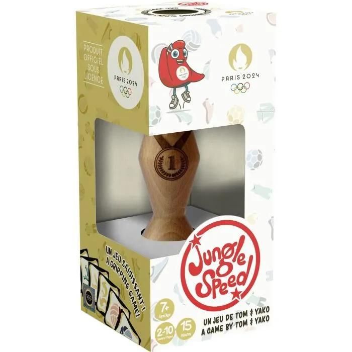 Jeu d’ambiance Asmodee Jungle Speed Jeux Olympiques Paris 2024 Eco Pack - vue 2