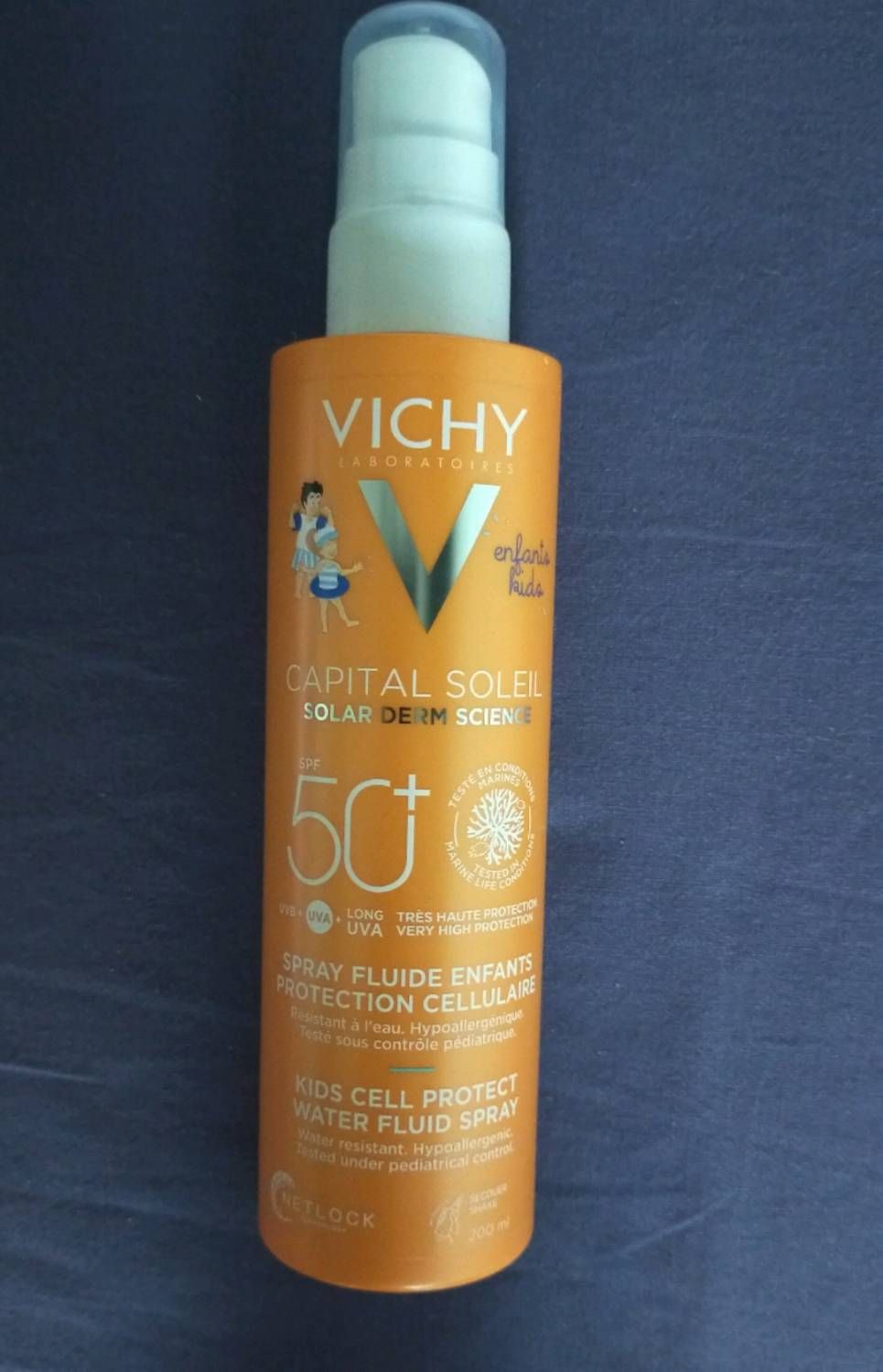 Capital Soleil Spray Cell Protect Enfant Spf 50+ 200 ml - vue 4