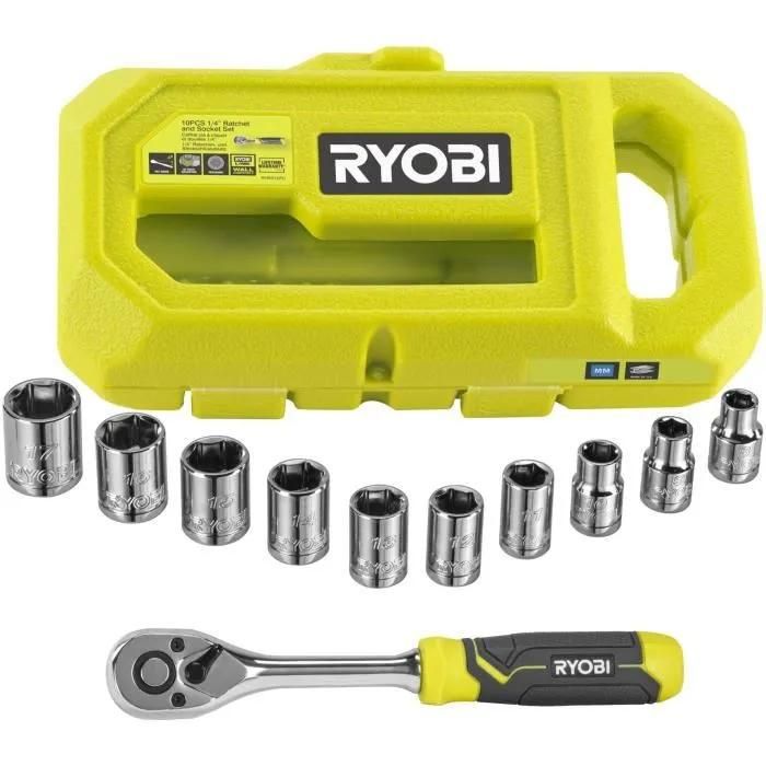 Ryobi Jeu de Clés à Double Extrémité RHRS10PC - vue 2