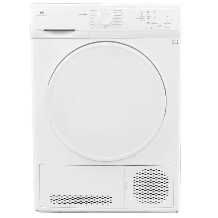 Sèche linge à condensation CONTINENTAL EDISON CESLCE8WP1 8 kg Largeur 59 6cm Classe B - vue 2