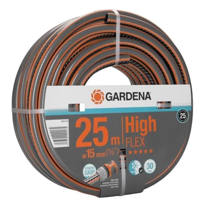 GARDENA Tuyau d'arrosage Comfort HighFlex – Longueur 25m – Ø15mm – Anti nœud et indéformable – Garantie 18075 26 - vue 3