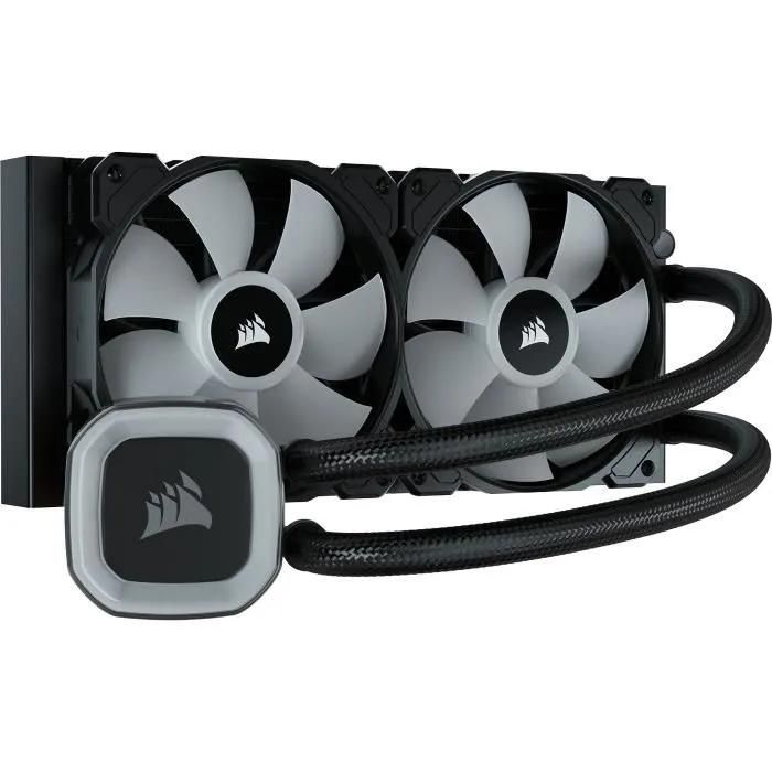 Corsair H100 RGB 240mm CW 9060053 WW - vue 4