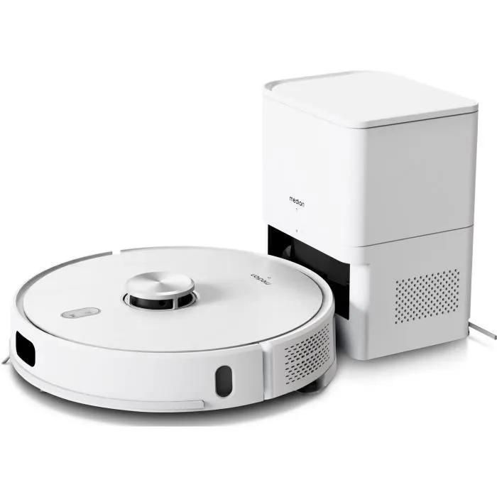 MEDION X41 SW+ Robot Aspirateur Laveur avec station de Vidage 200 min Aspiration Puissante de 8000 Pa Navigation Laser - vue 5
