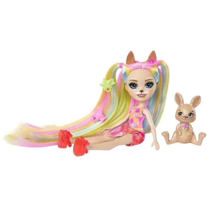 Enchantimals Poupée Chevelure Poupée et figurine animal HTJ70