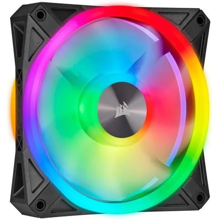 CORSAIR iCUE QL120 RGB - Ventilateur châssis - 120 mm