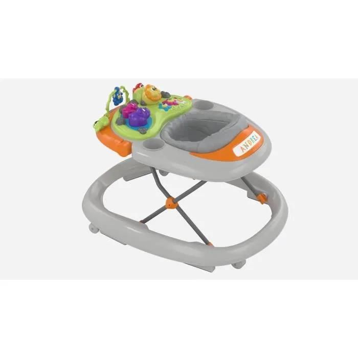 Trotteur Walky Talky Sons et Lumières 4 roues 6 freins CHICCO