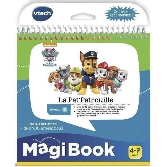 Magibook La Pat'patrouille Vtech Le Livre