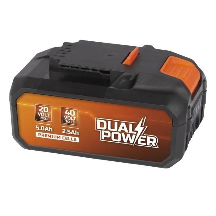 Batterie Dual Power POWDP9037 pour Outils de Bricolage sans Fil de 20 V et 40 V LED d'Indication de Puissance Plateforme - vue 2
