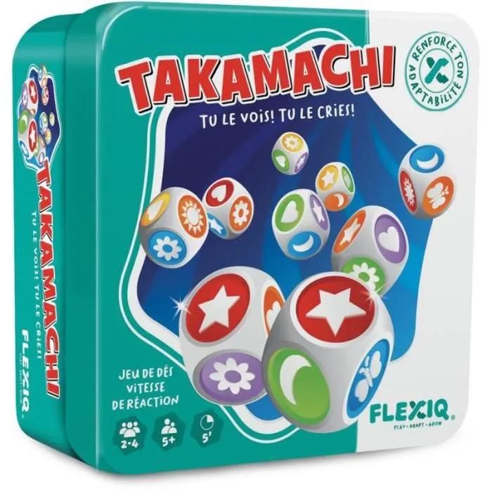 Flexiq - Asmodee - Takamachi - Jeux De Société - Jeux D'ambiance Et D'observation - Jeu Famille Et Enfant À Partir De 5 Ans - 2 À 4 Joueurs - Version Française