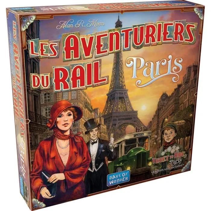 Les Aventuriers du Rail : Paris Asmodee - vue 5