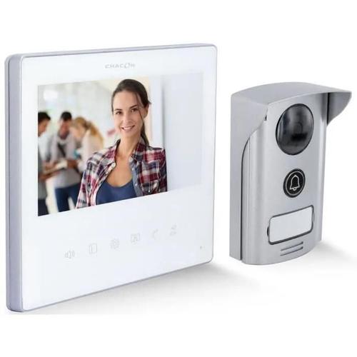 Videophone - Chacon - 2 Fils - 7 - Blanc - Ultra Slim