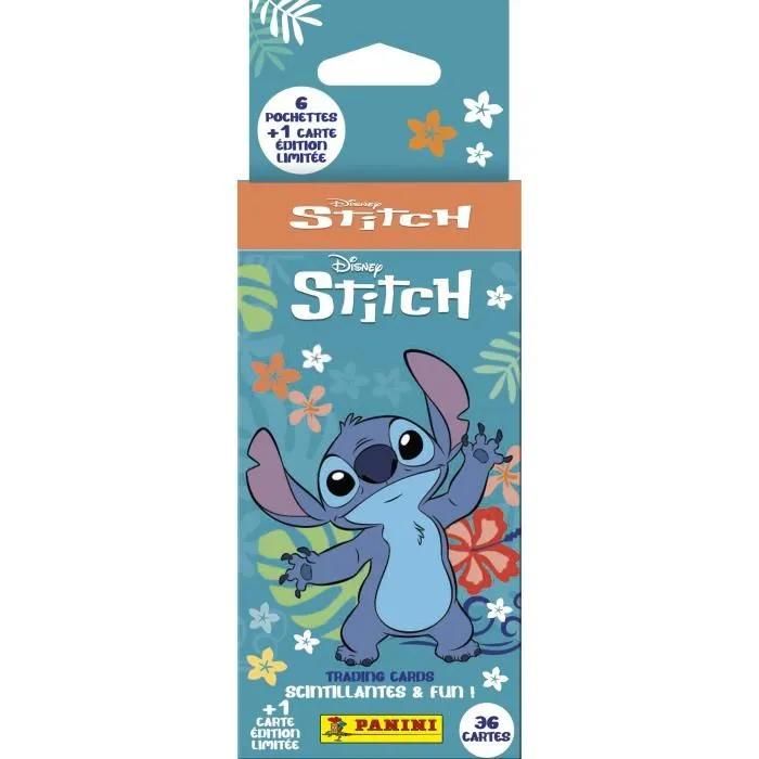 Blister de 6 pochettes + 1 carte EL PANINI STITCH TC 36 cartes - vue 3