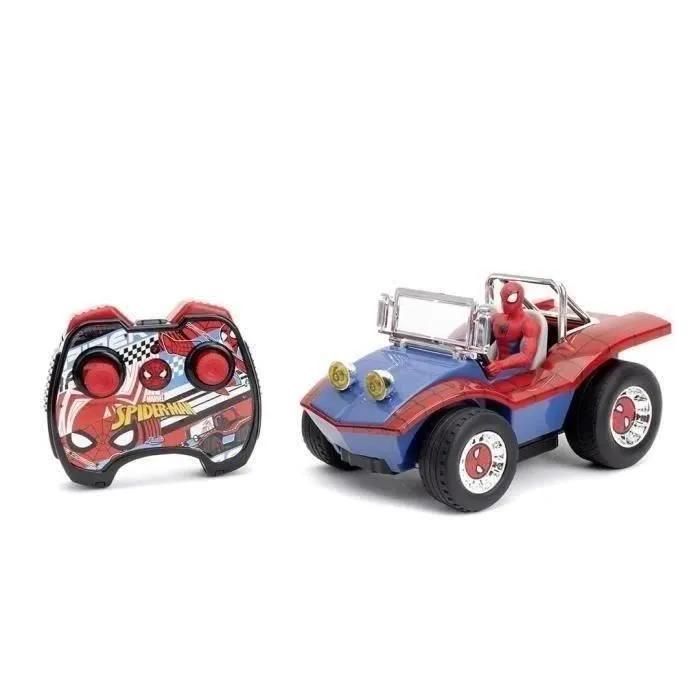 Jada Marvel Voiture Radiocommandée Spiderman Fonction turbo Figurine incluse Dès - vue 2