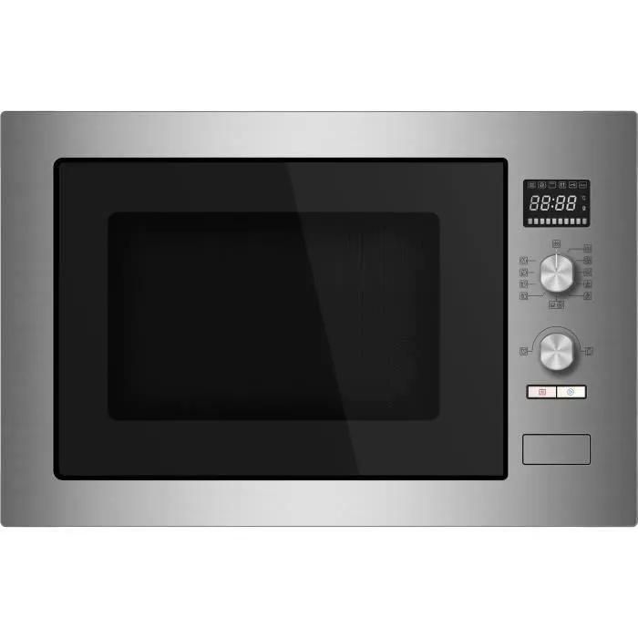 Micro ondes combiné encastrable CONTINENTAL EDISON CEMOC34IXE L59 5 x H46 x P46 8 cm Inox - vue 2