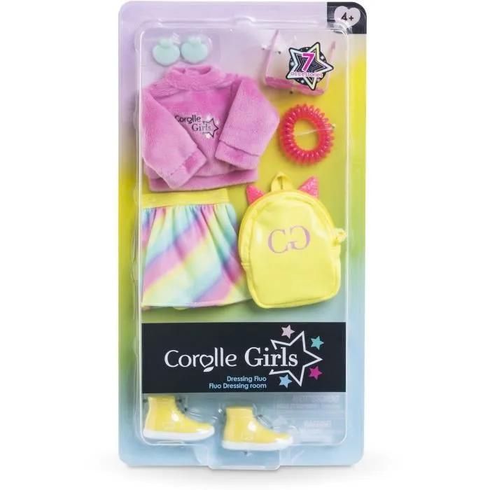 Vêtements pour Poupée Mes Corolle Girls : Dressing Fluo Corolle - vue 3