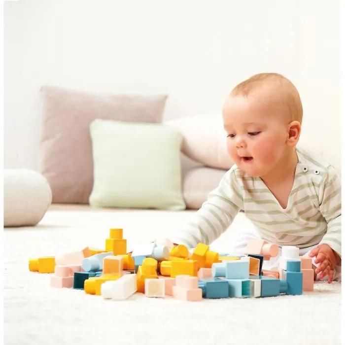 Baril de rangement avec briques colorées ECOIFFIER 7916 - vue 2