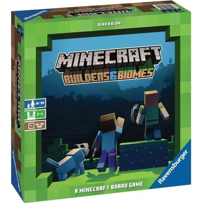 Minecraft : Builders & Biomes Ravensburger Jeux France - vue 4