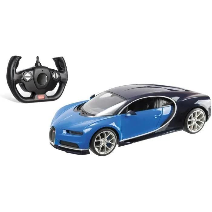 Véhicule radiocommandé Bugatti Chiron 1:14ème avec effets lumineux Modèle aléatoire ou - vue 2