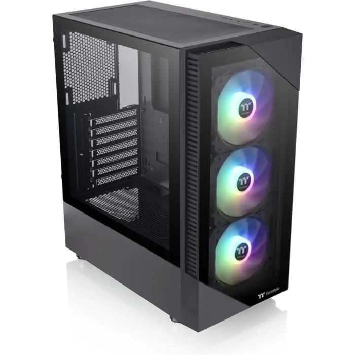 Boîtier PC THERMALTAKE View 200 TG ARGB Snow Moyen tour Format ATX - vue 9