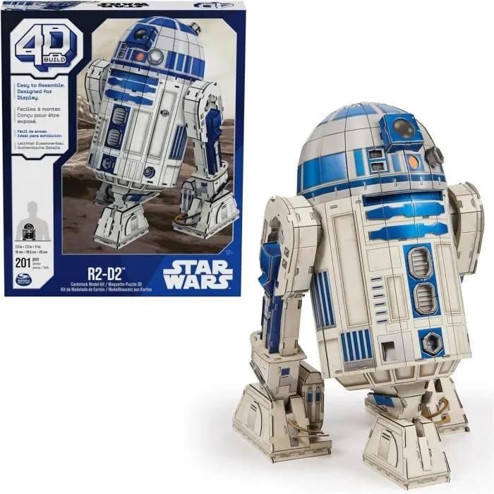 4d Build R2-D2 Star Wars 4d Build