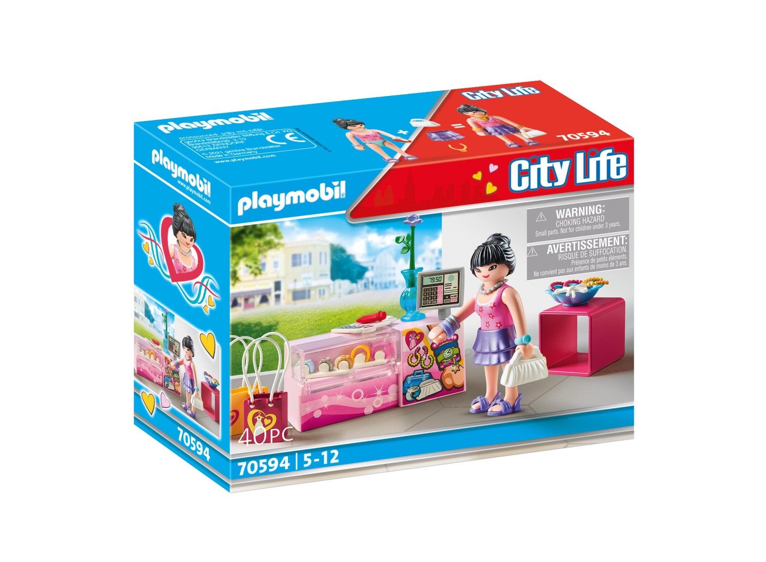 Playmobil 70594 Boutique Accessoires De Mode