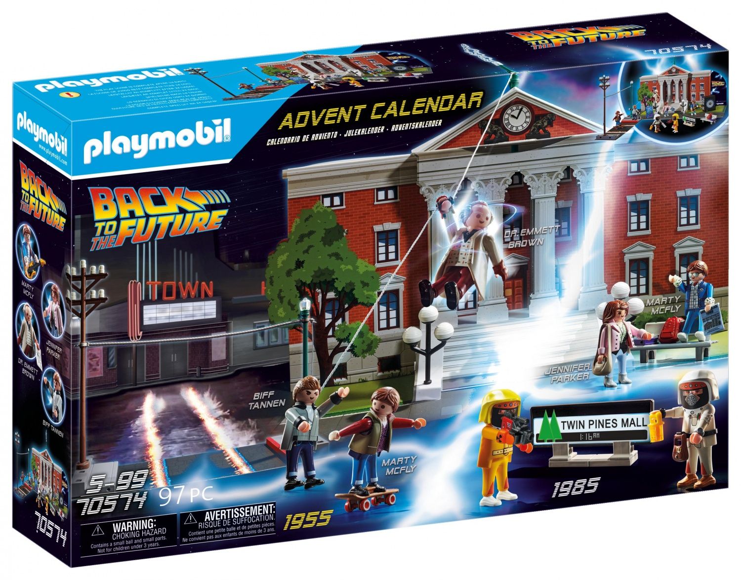 Playmobil 70574 Calendrier De 'avent Back To The Future