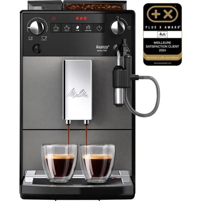 Machine à café MELITTA Avanza F270 100 Réservoir d'eau 1 5 Réservoir à grains 250 g - vue 2