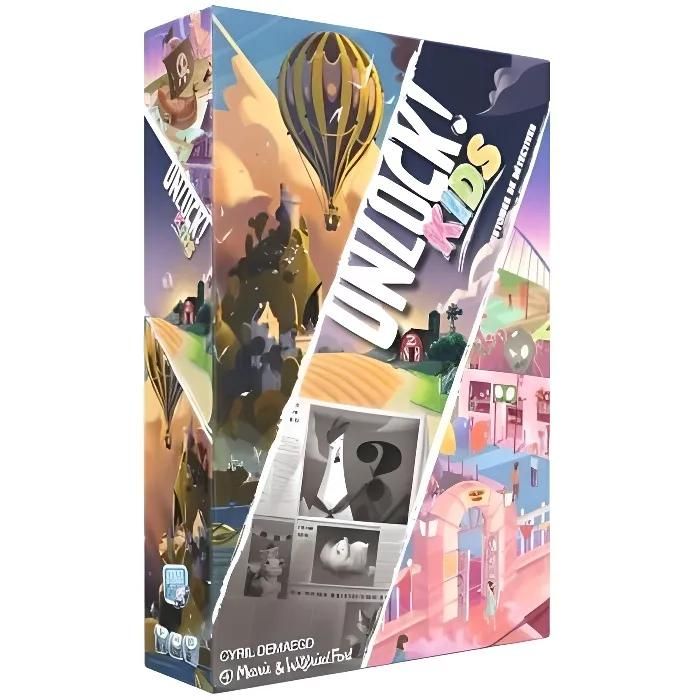 Unlock! Kids : UNE HISTOIRE DE DÉTECTIVES Asmodee - vue 3