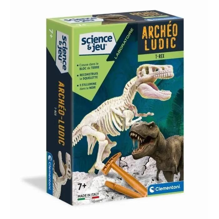Science & Jeu : Archéo Ludic : T Rex Clementoni Jeux - vue 4