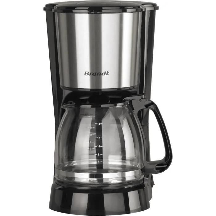 BRANDT Cafetière filtre 15 tasses Inox CAF815X - vue 7