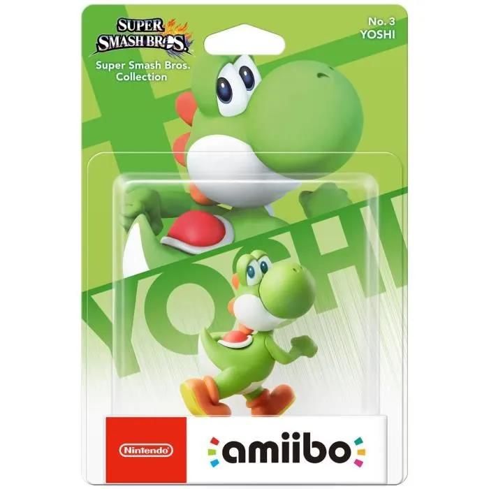 Figurine Amiibo Yoshi WII U - vue 3
