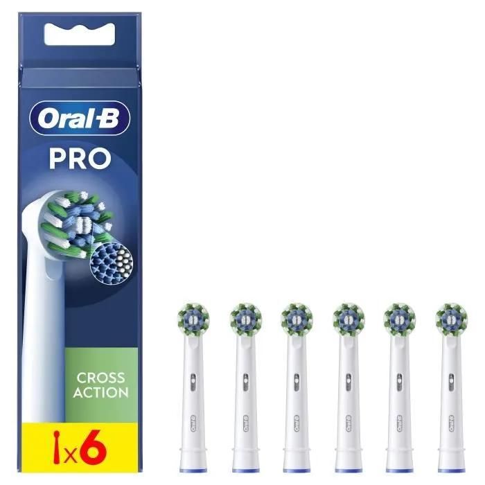 Brossettes À Dents Cross Action Oral b Le Paquet De 6 Brossettes - vue 2