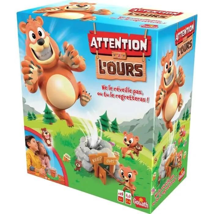 Attention à 'ours Jeu de plateau GOLIATH - vue 3