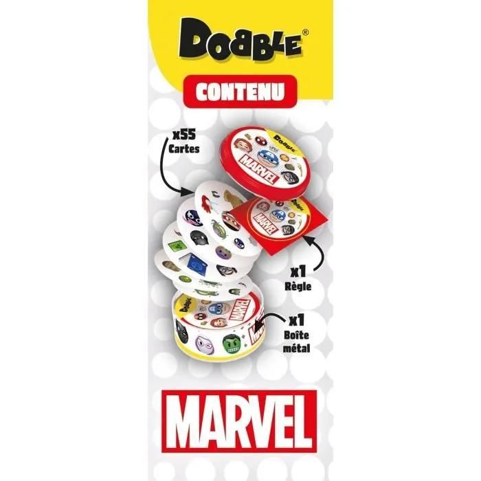 Asmodee Dobble Marvel Emoji - vue 4