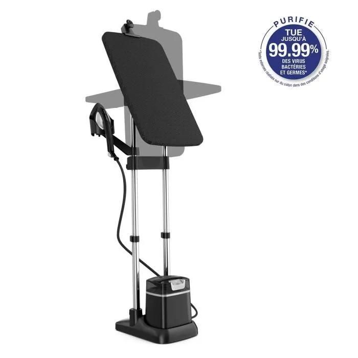 Ixeo+ Défroisseur toutenun Planche Smart Board intégrée 3 positions Fer vapeur Défroisseur Technologie Twin Boiler Pression de